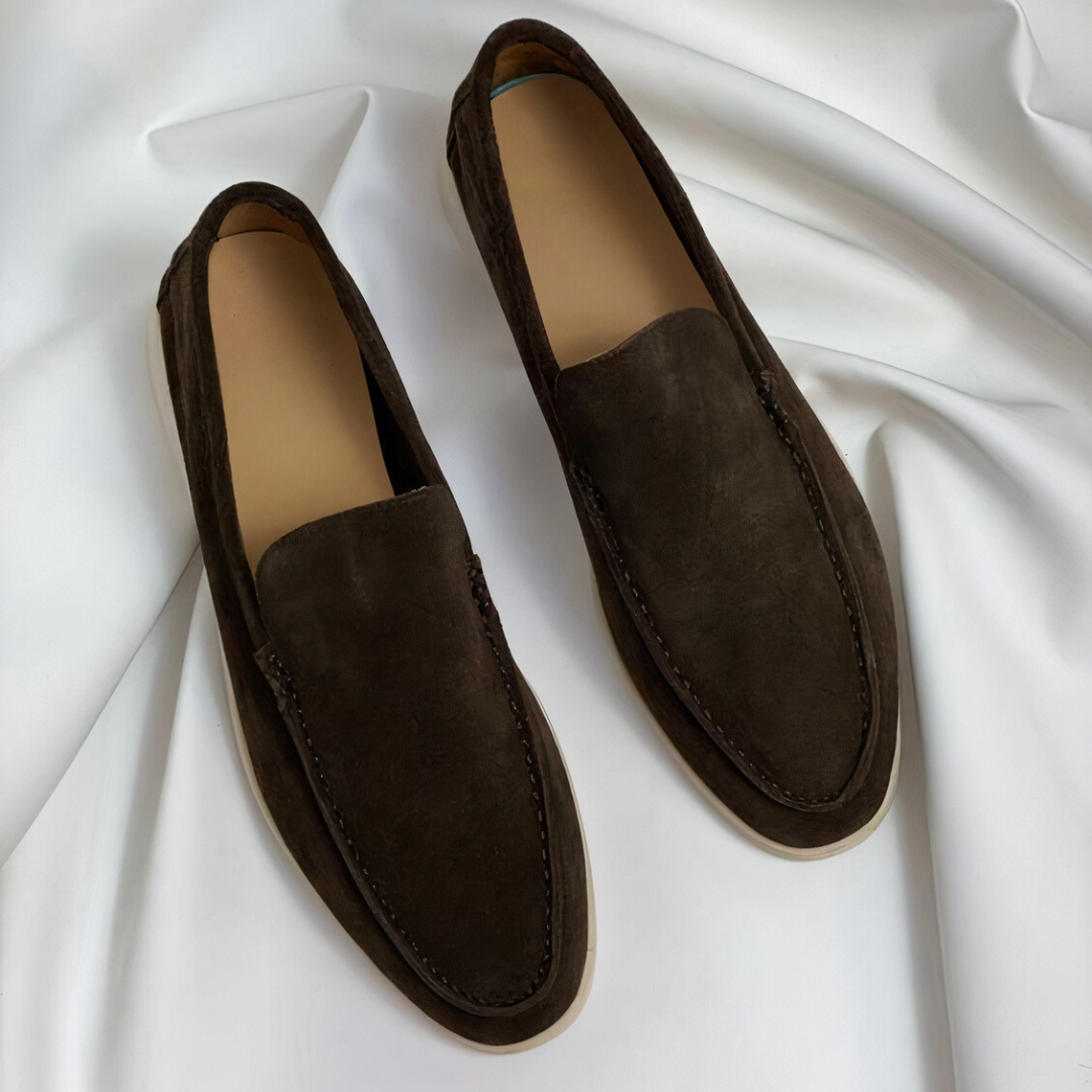 Sonny - Vintage Loafers i læder til mænd