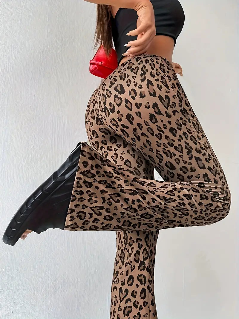 Angie – Sexede bukser med leopardprint