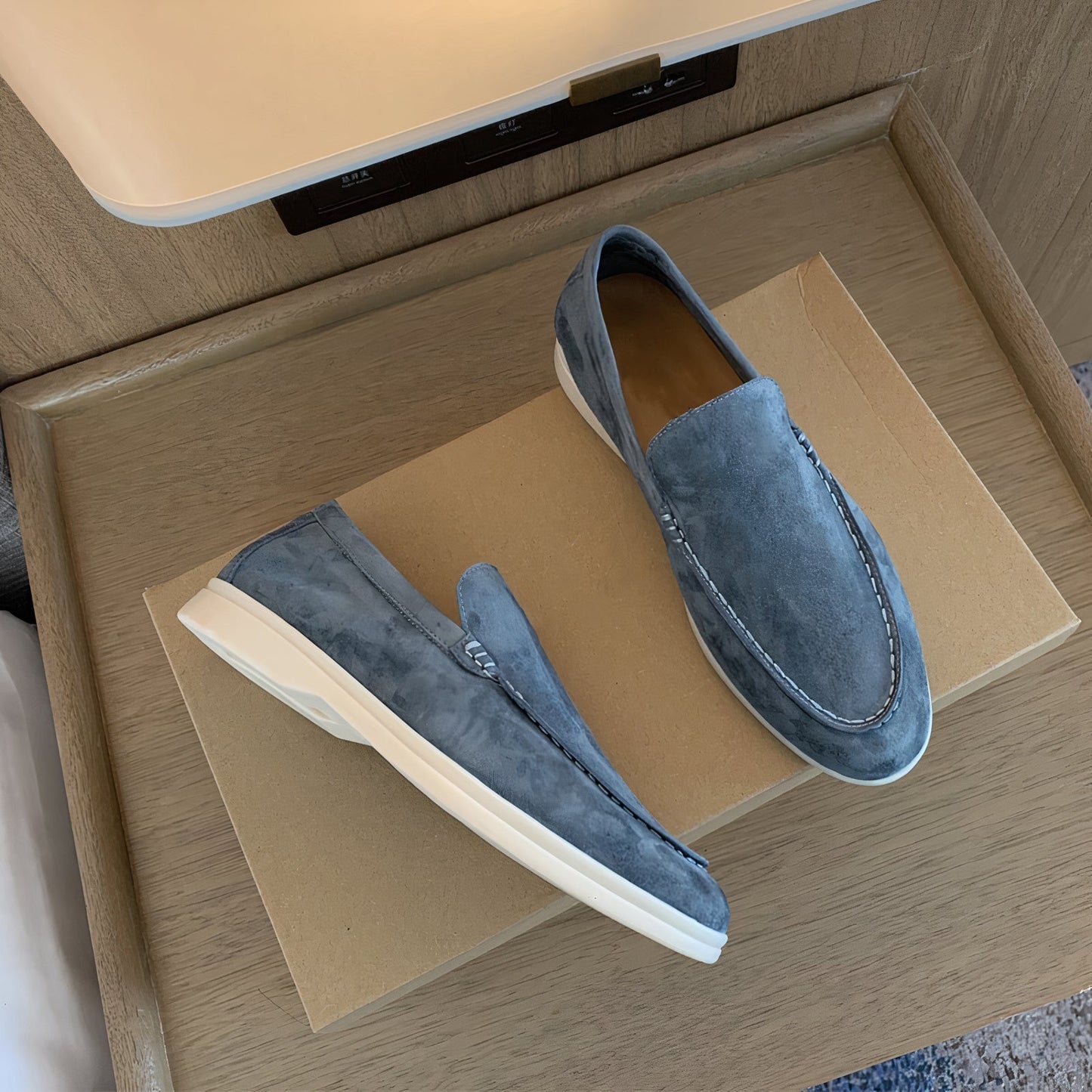 Sonny - Vintage Loafers i læder til mænd