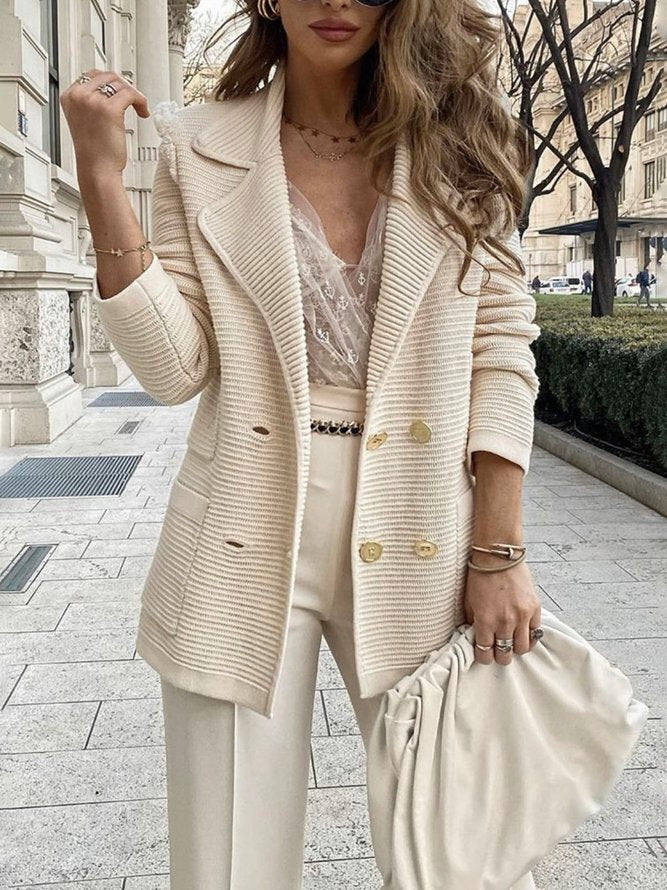 Alexa - Chic khaki blazer