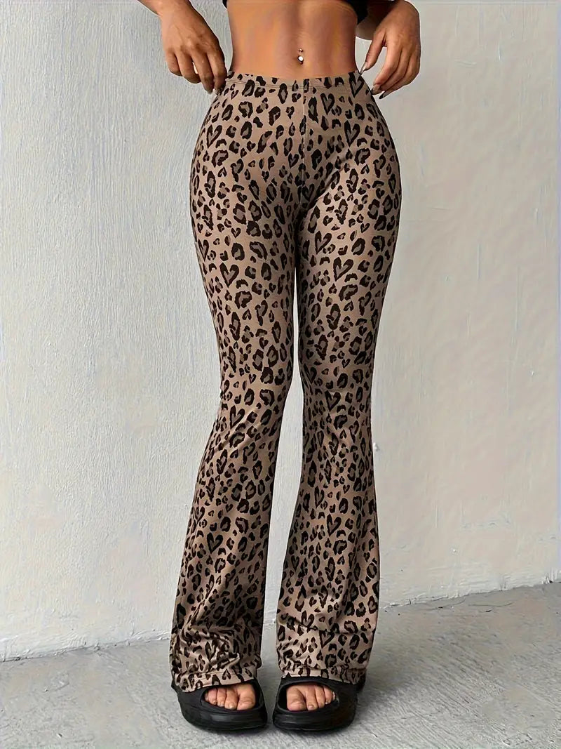 Angie – Sexede bukser med leopardprint