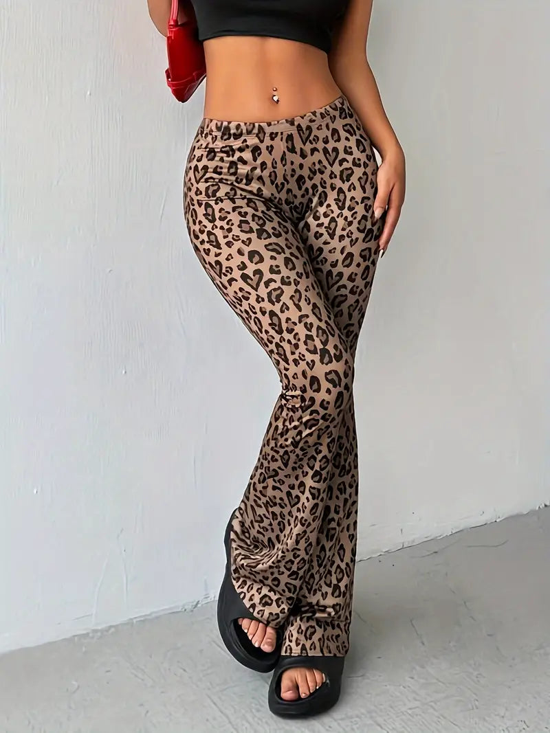 Angie – Sexede bukser med leopardprint